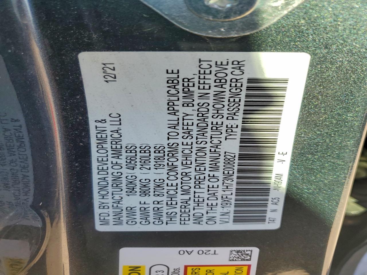 Honda Civic Exl