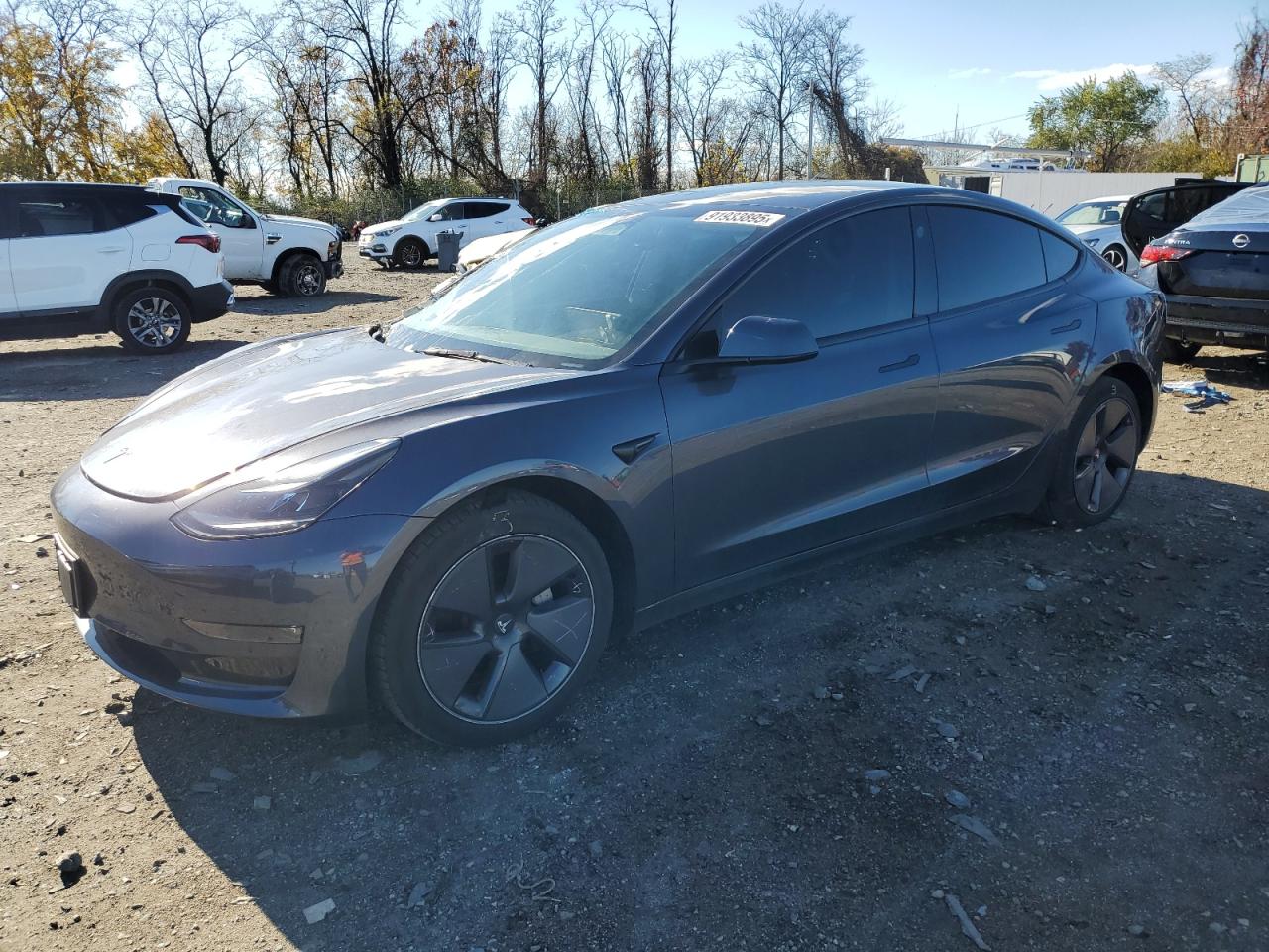 Salvage Tesla Model 3 Image