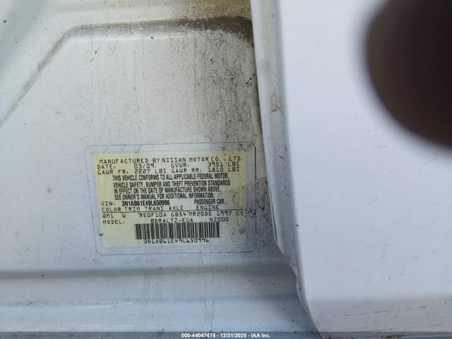 Nissan Sentra 2.0s