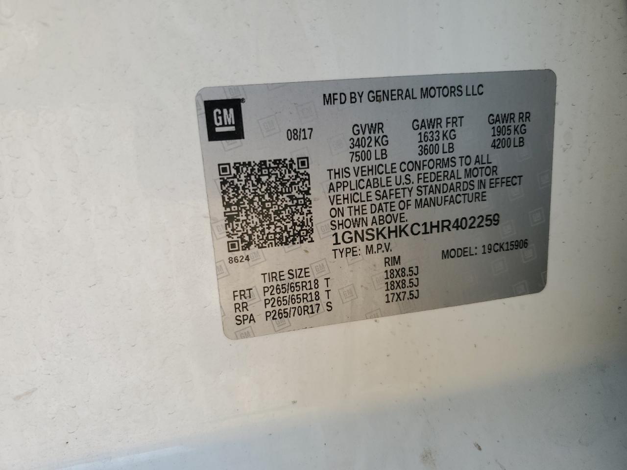 Chevrolet Suburban K1500 Lt