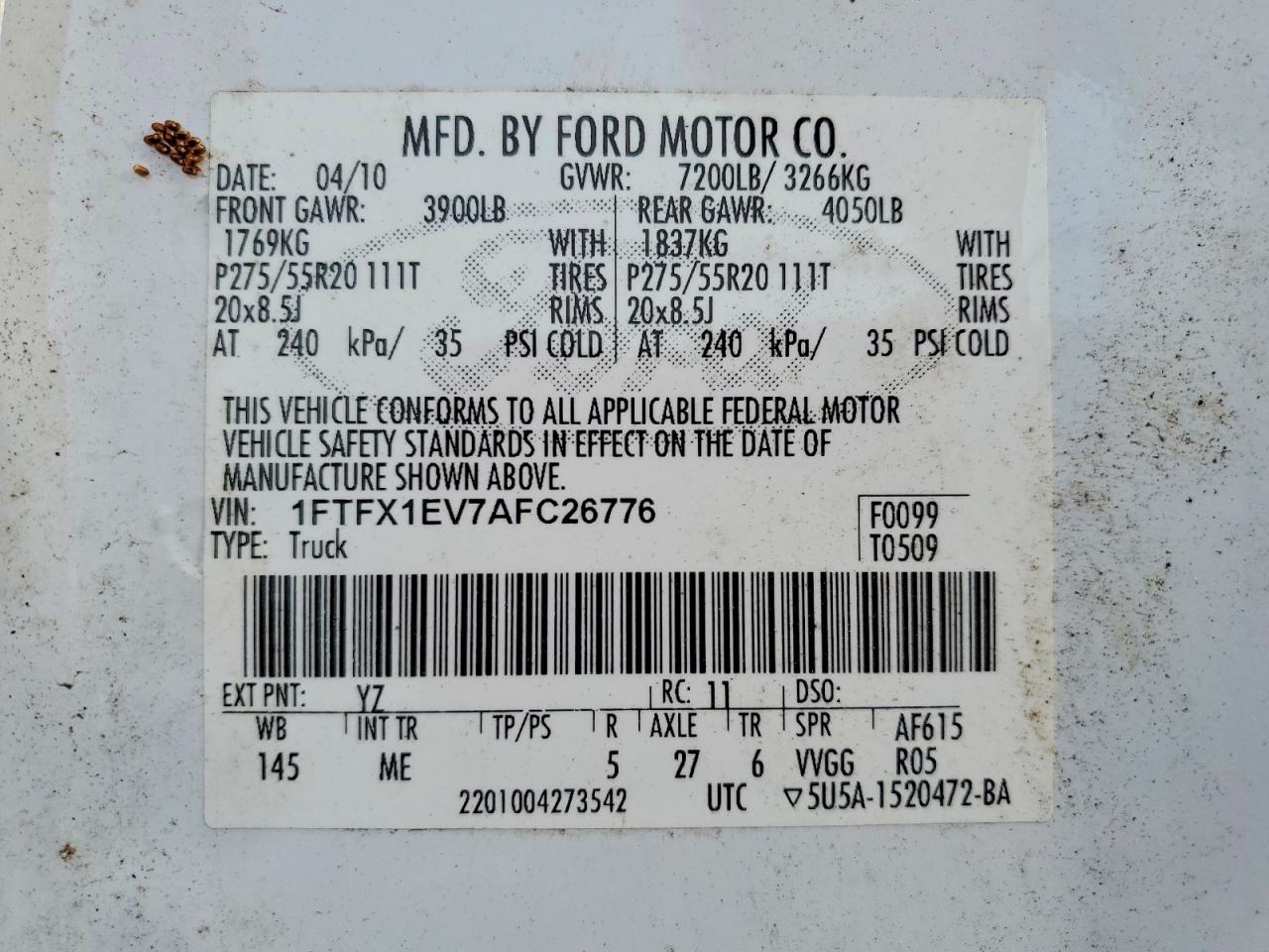 Ford F-150 Super Cab