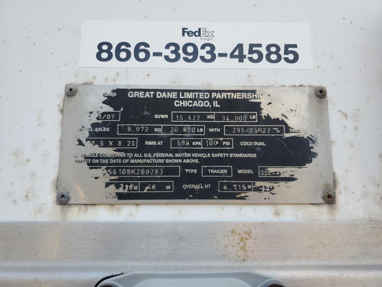 Ggsd Dry Van Tr