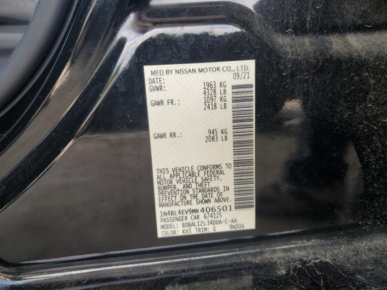 Nissan Altima Sl