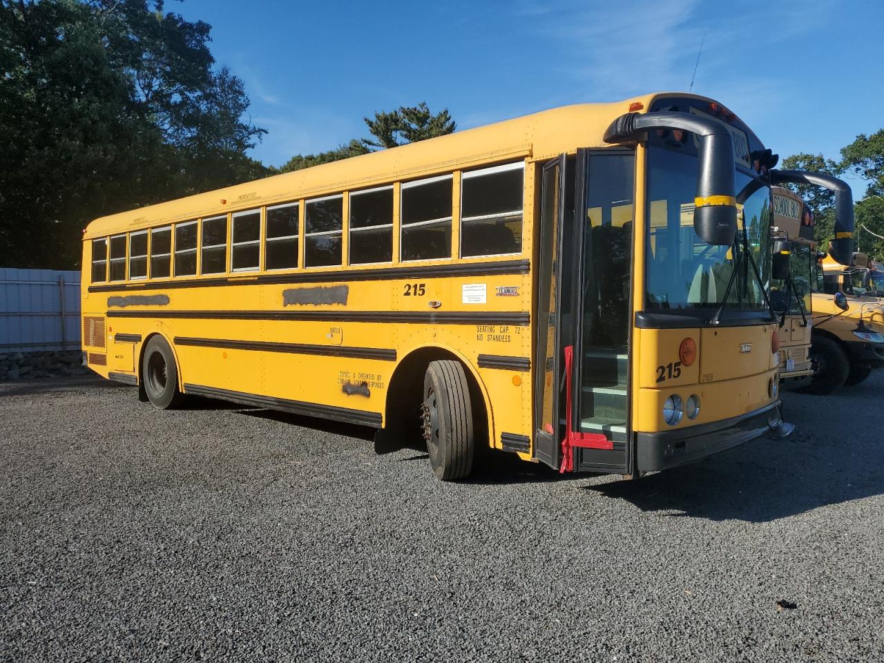 Salvage Thomas School Bus Image