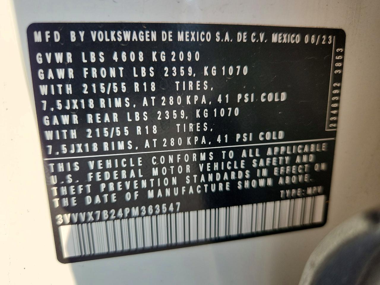 Volkswagen Taos Se