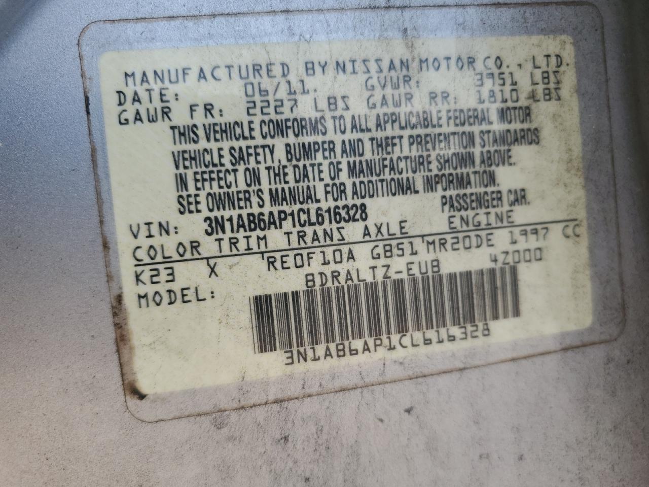 Nissan Sentra 2.0