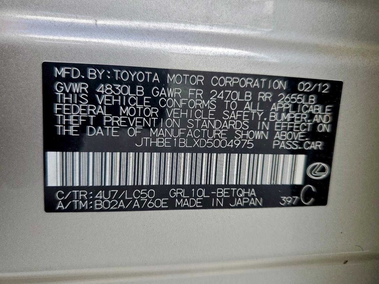 Lexus Gs 350