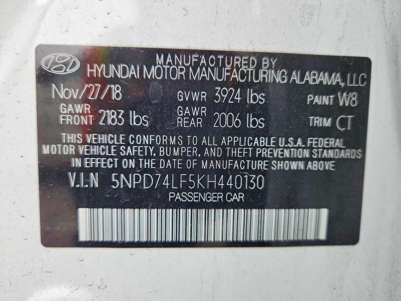 Hyundai ELANTRA Se