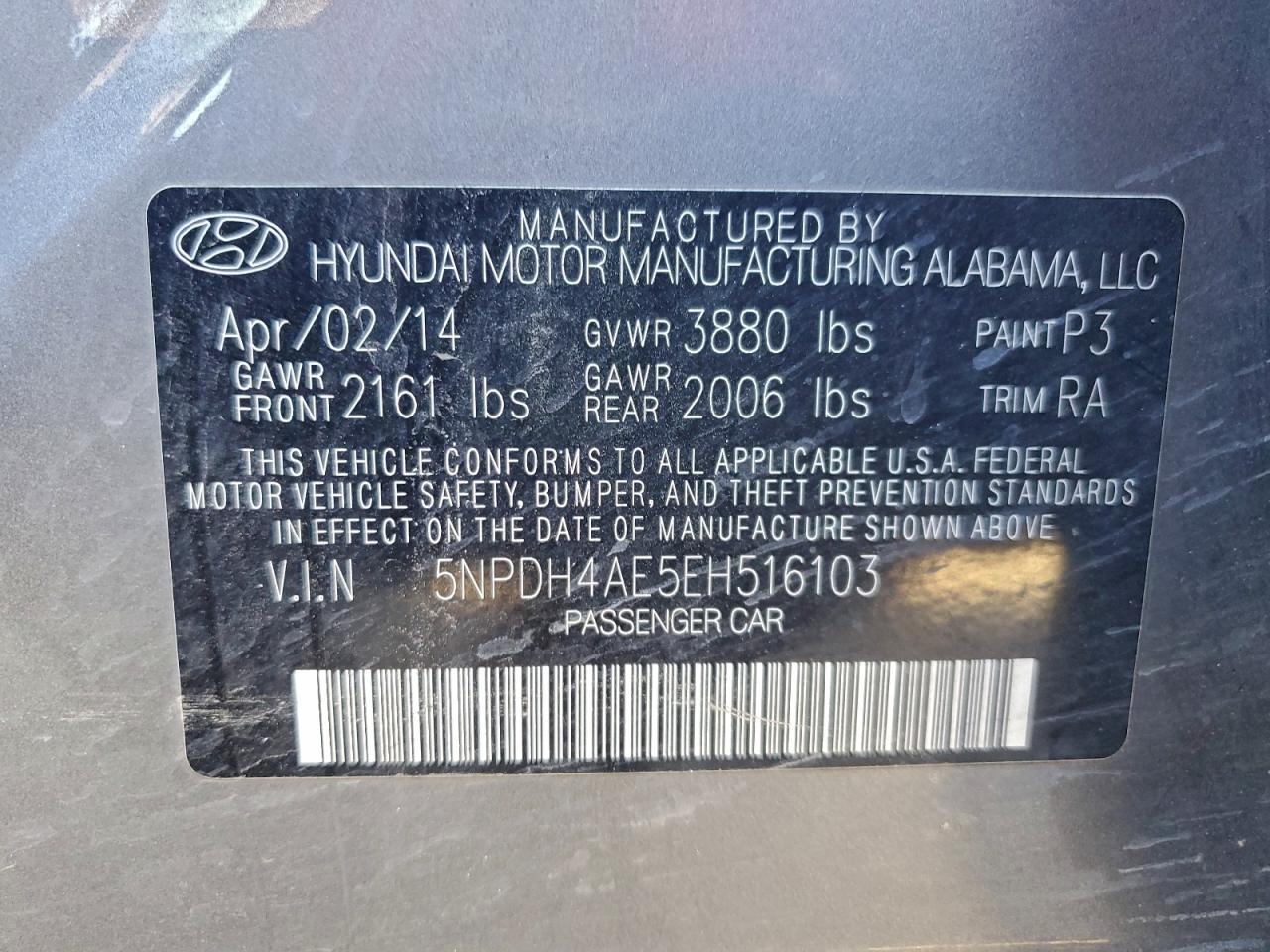 Hyundai ELANTRA Se