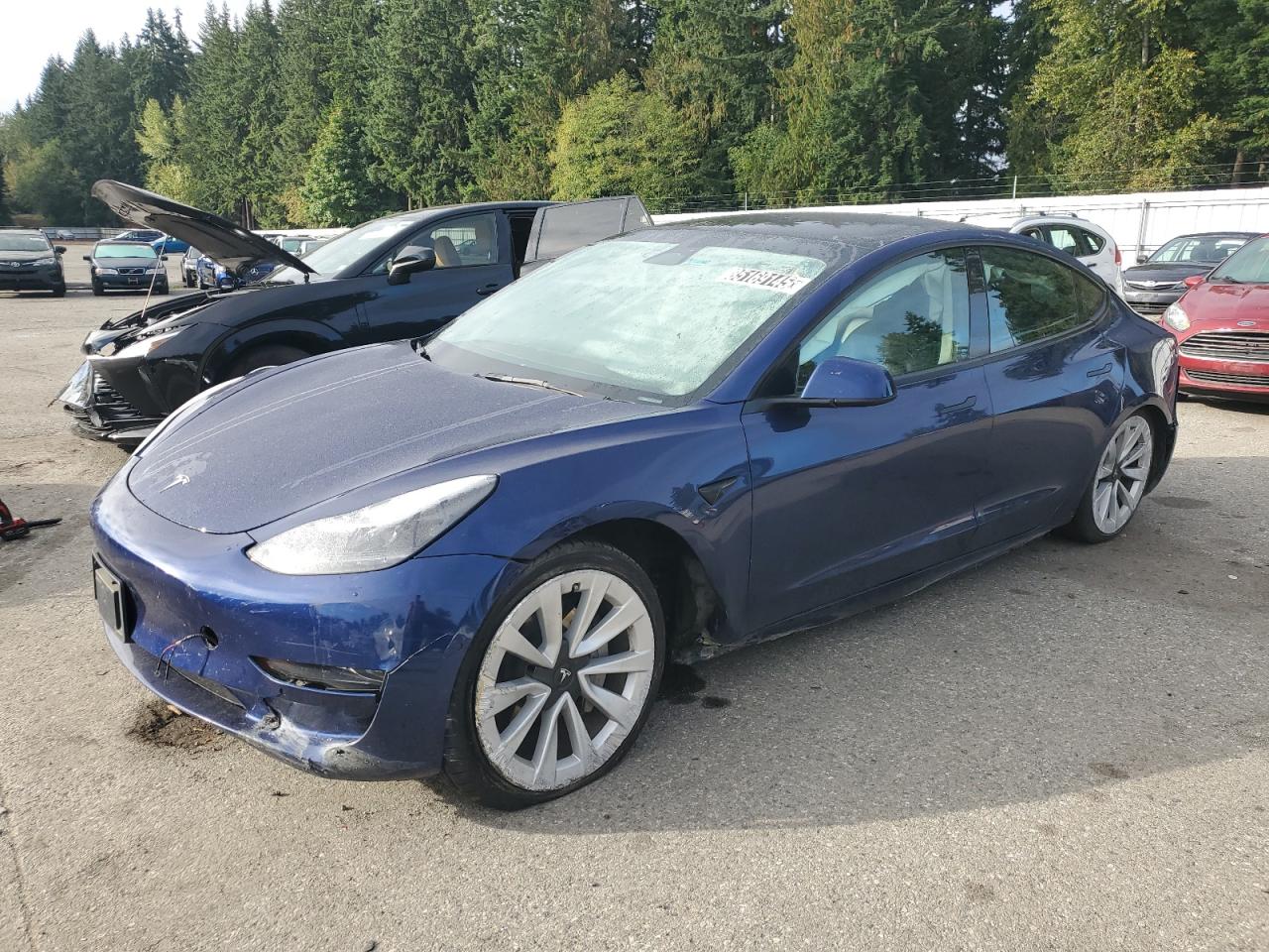 Salvage Tesla Model 3 Image