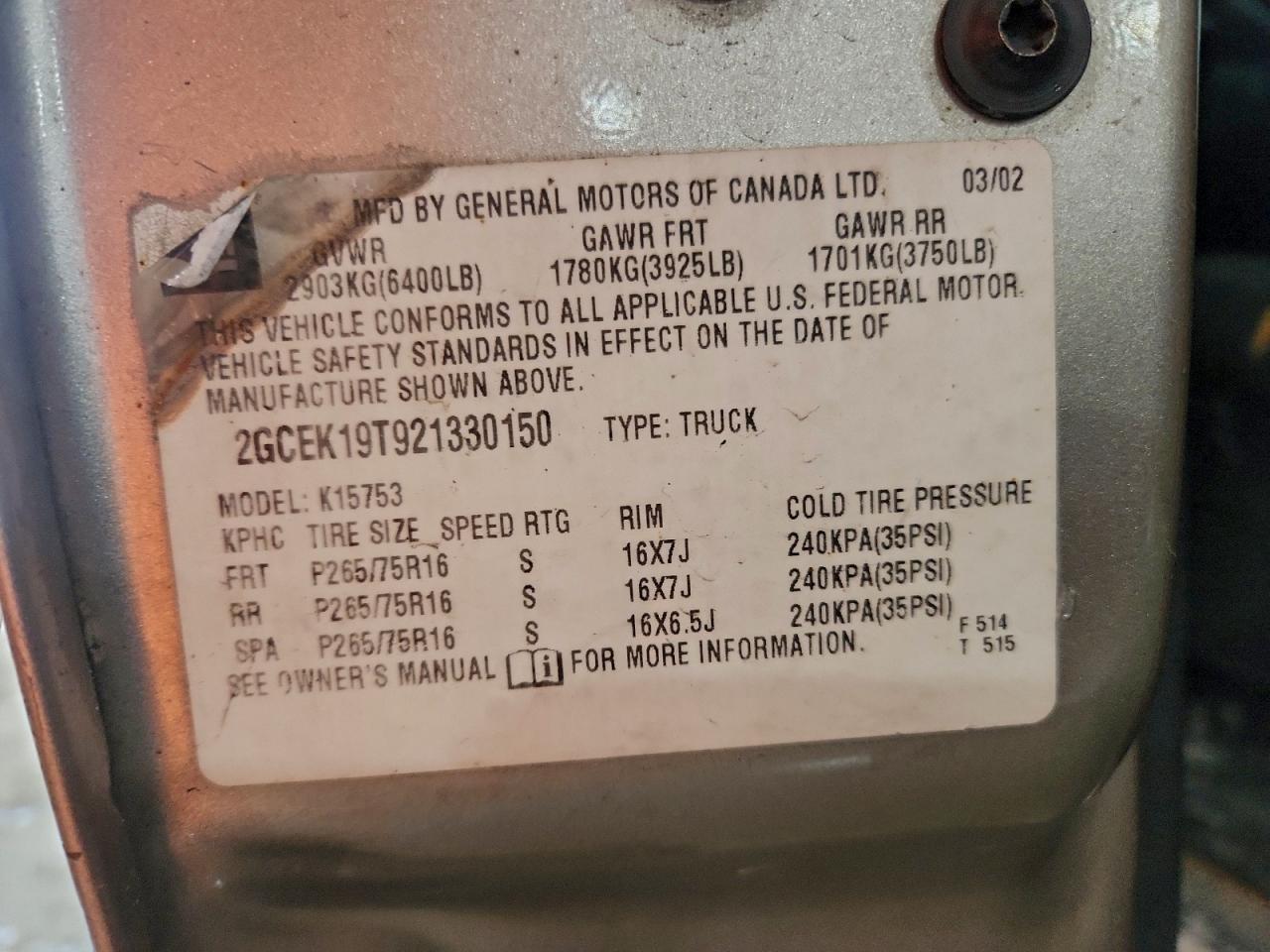 Chevrolet Silverado K1500
