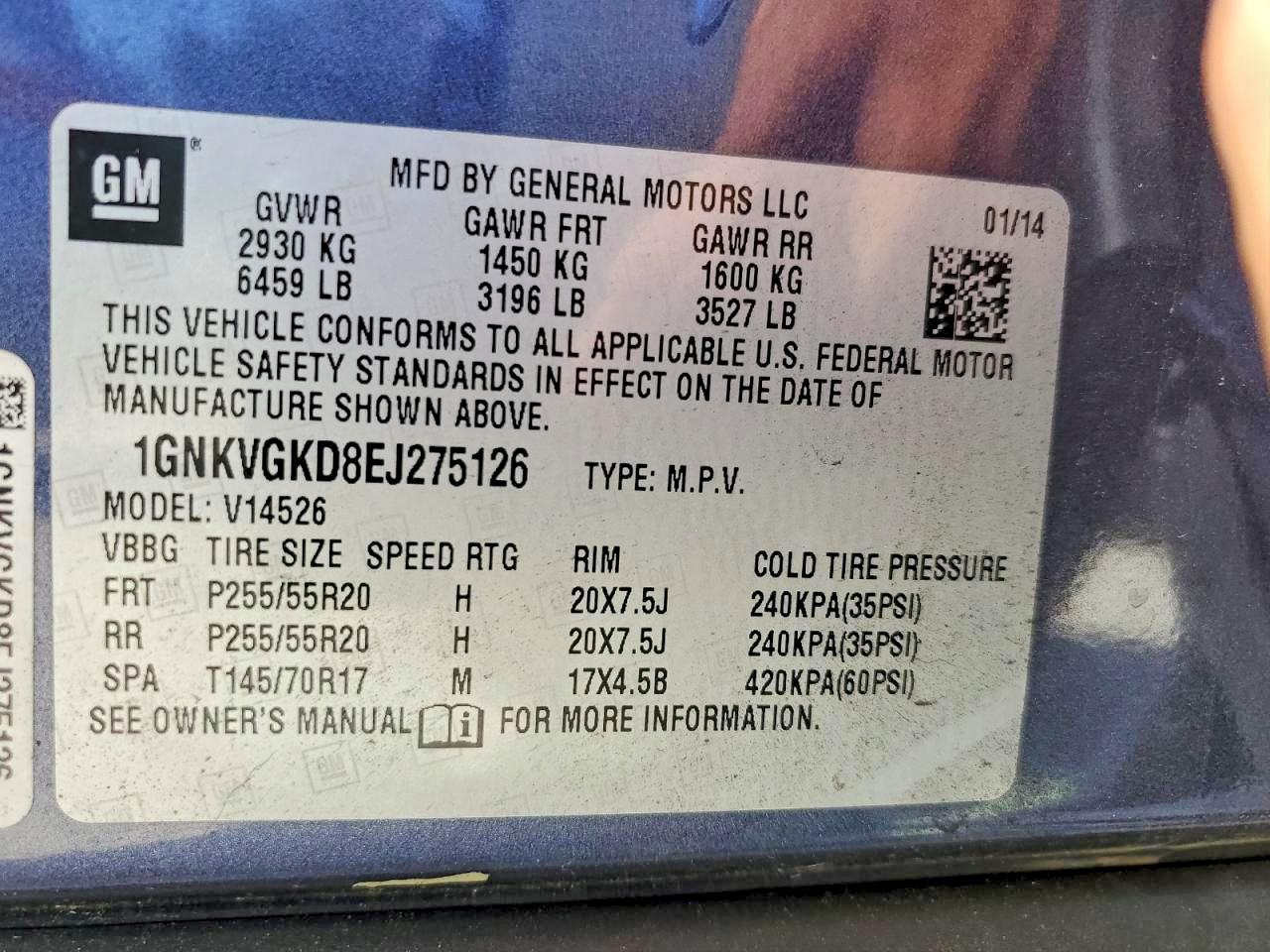 Chevrolet Traverse Lt