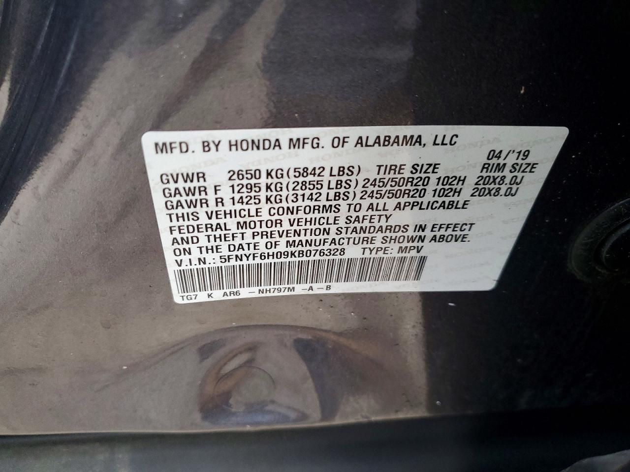Honda Pilot Elite