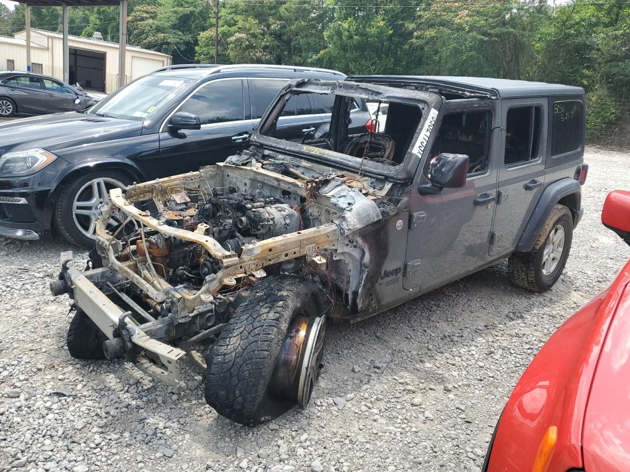Salvage Jeep Wrangler Image