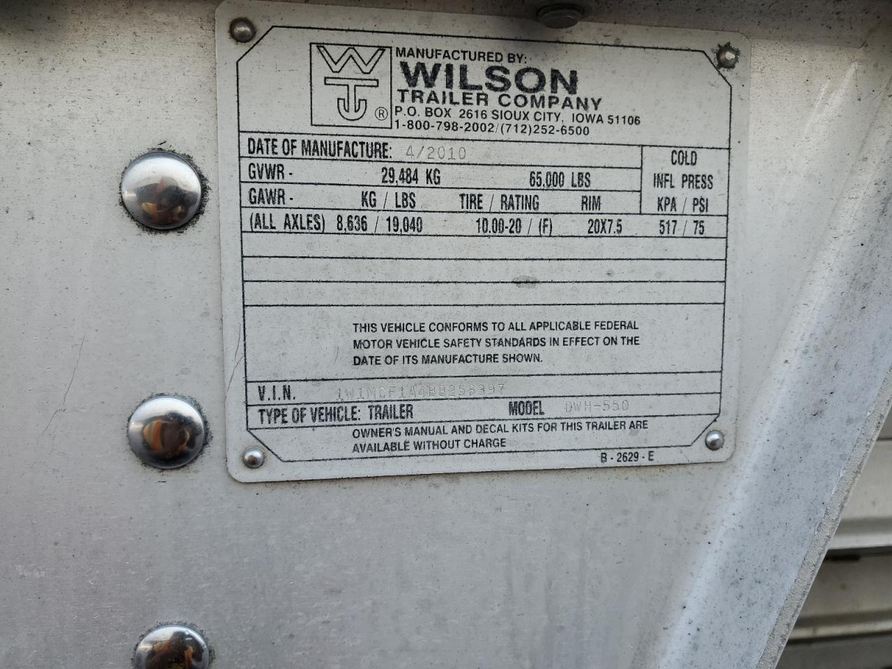 Wilson Semi Trail