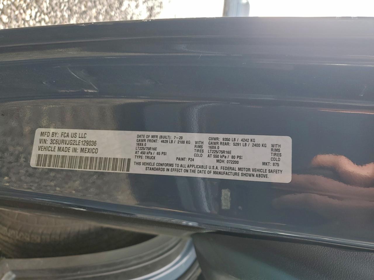 Ram Promaster 1500 High