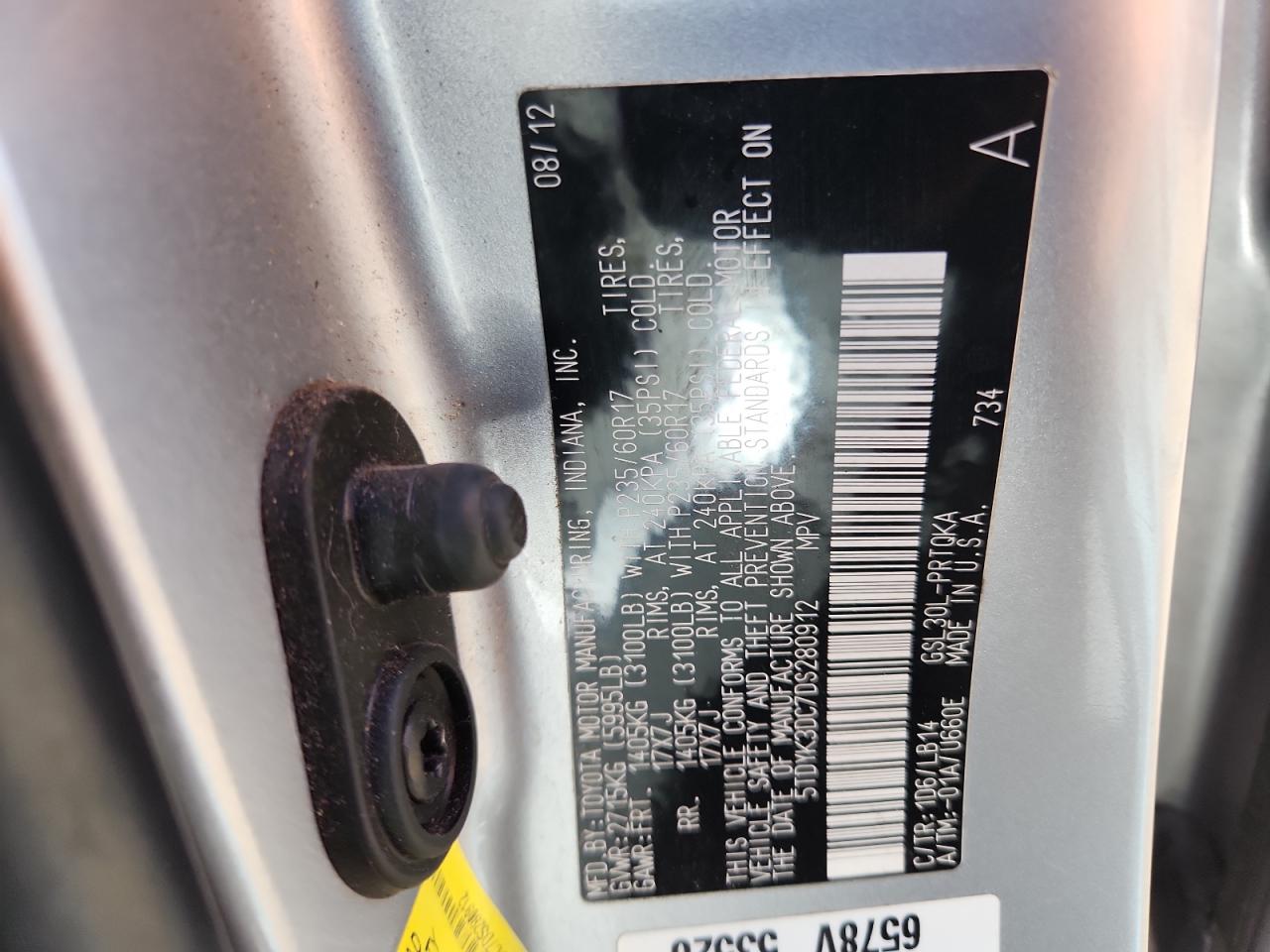 Toyota Sienna Xle