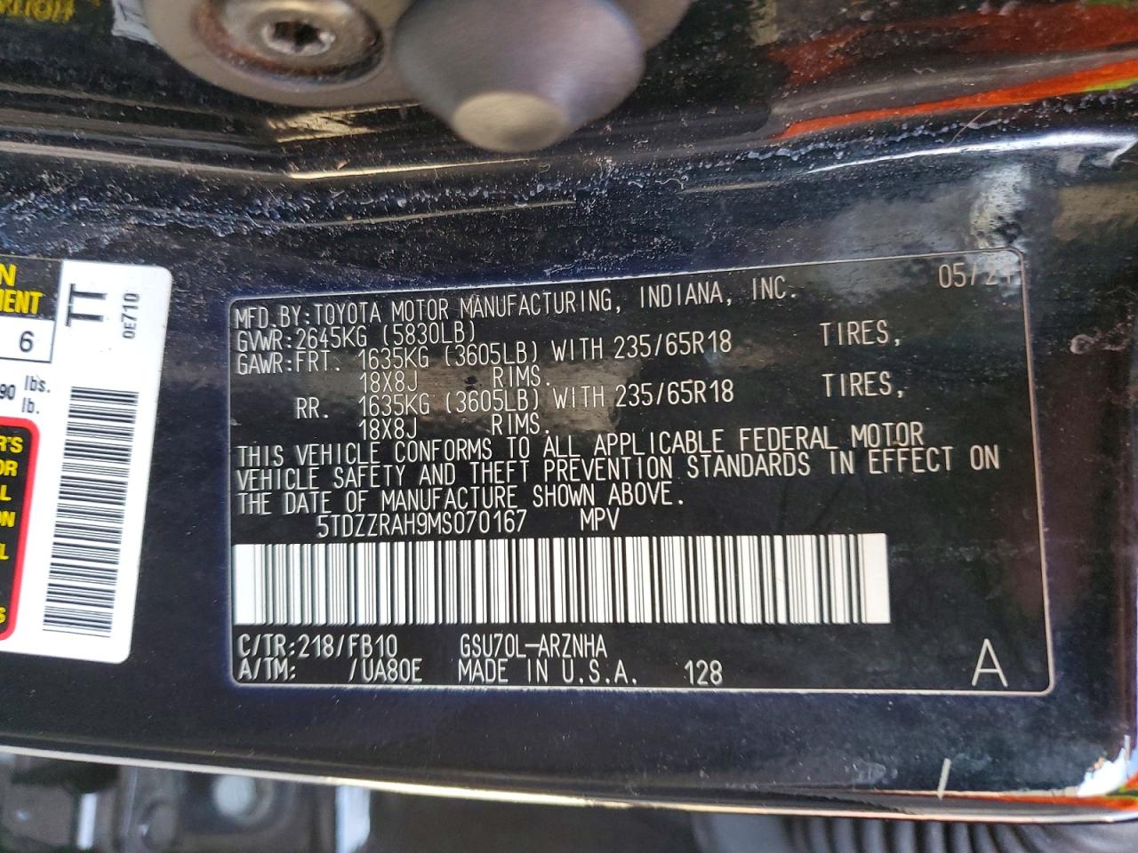 Toyota Highlander L