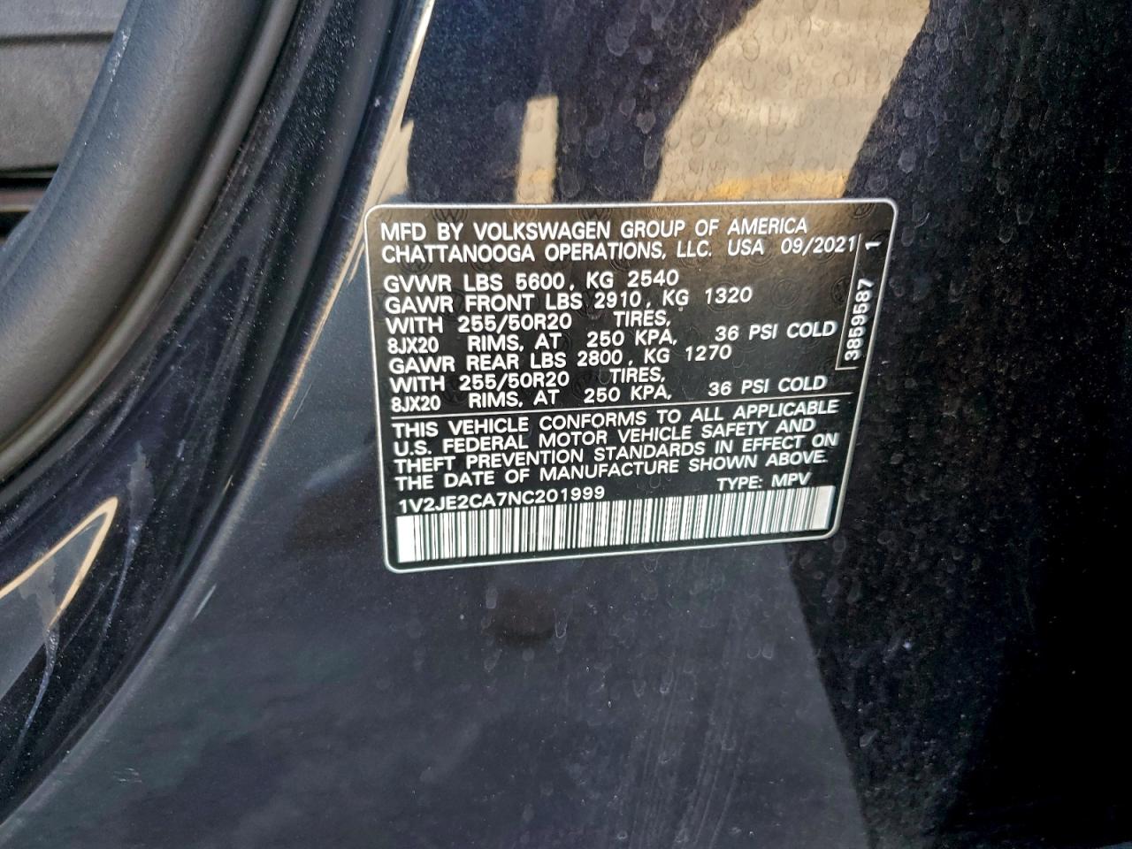 Volkswagen Atlas Se