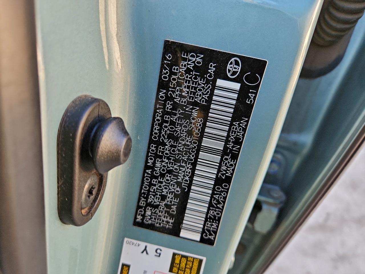 Toyota Prius Two