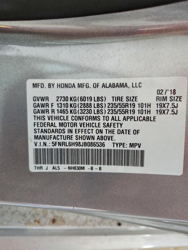 Honda Odyssey Elite