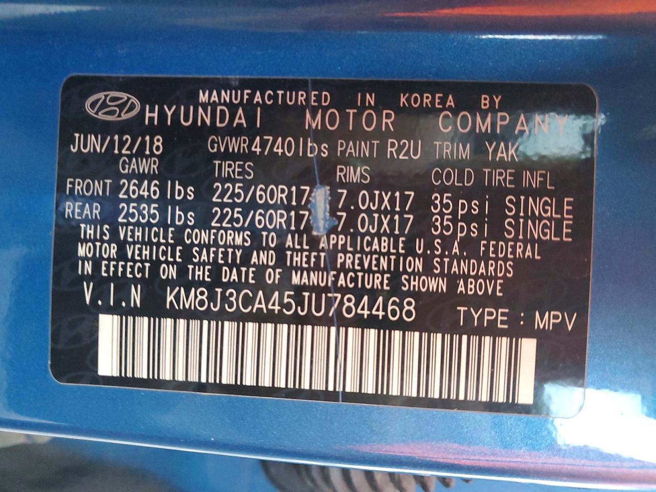 Hyundai TUCSON Sel