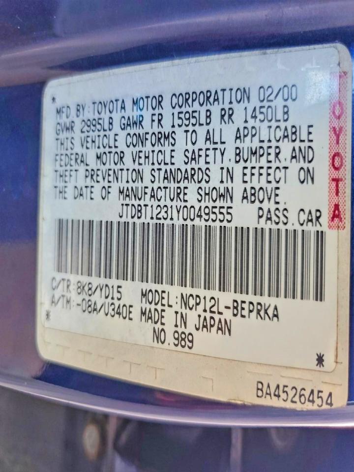 Toyota ECHO