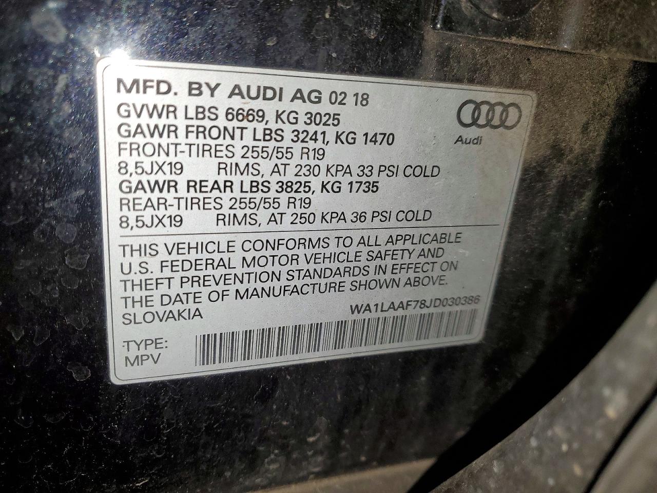 Audi Q7 Premium Plus