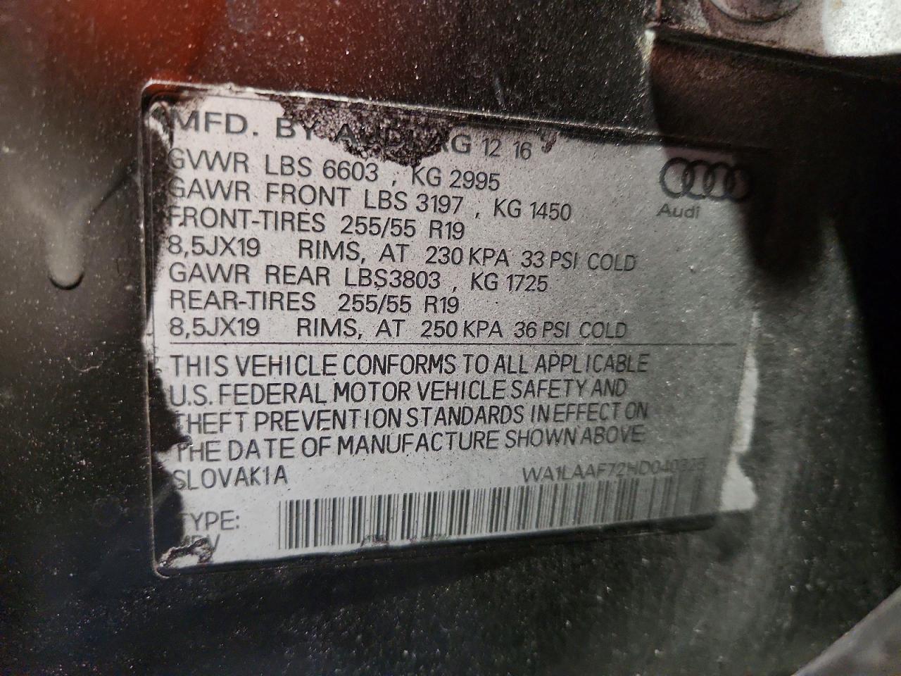 Audi Q7 Premium Plus
