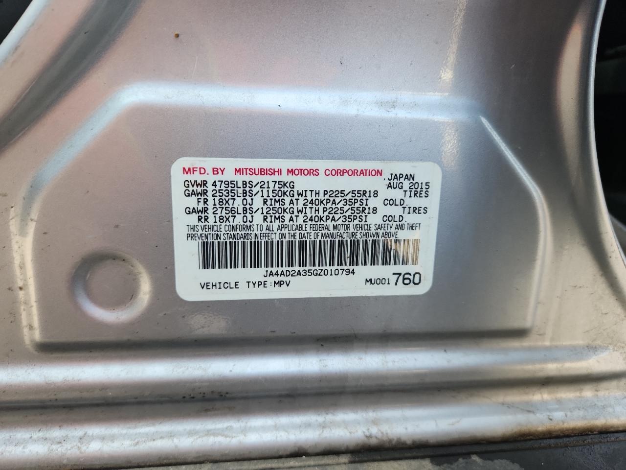 Mitsubishi Outlander Es