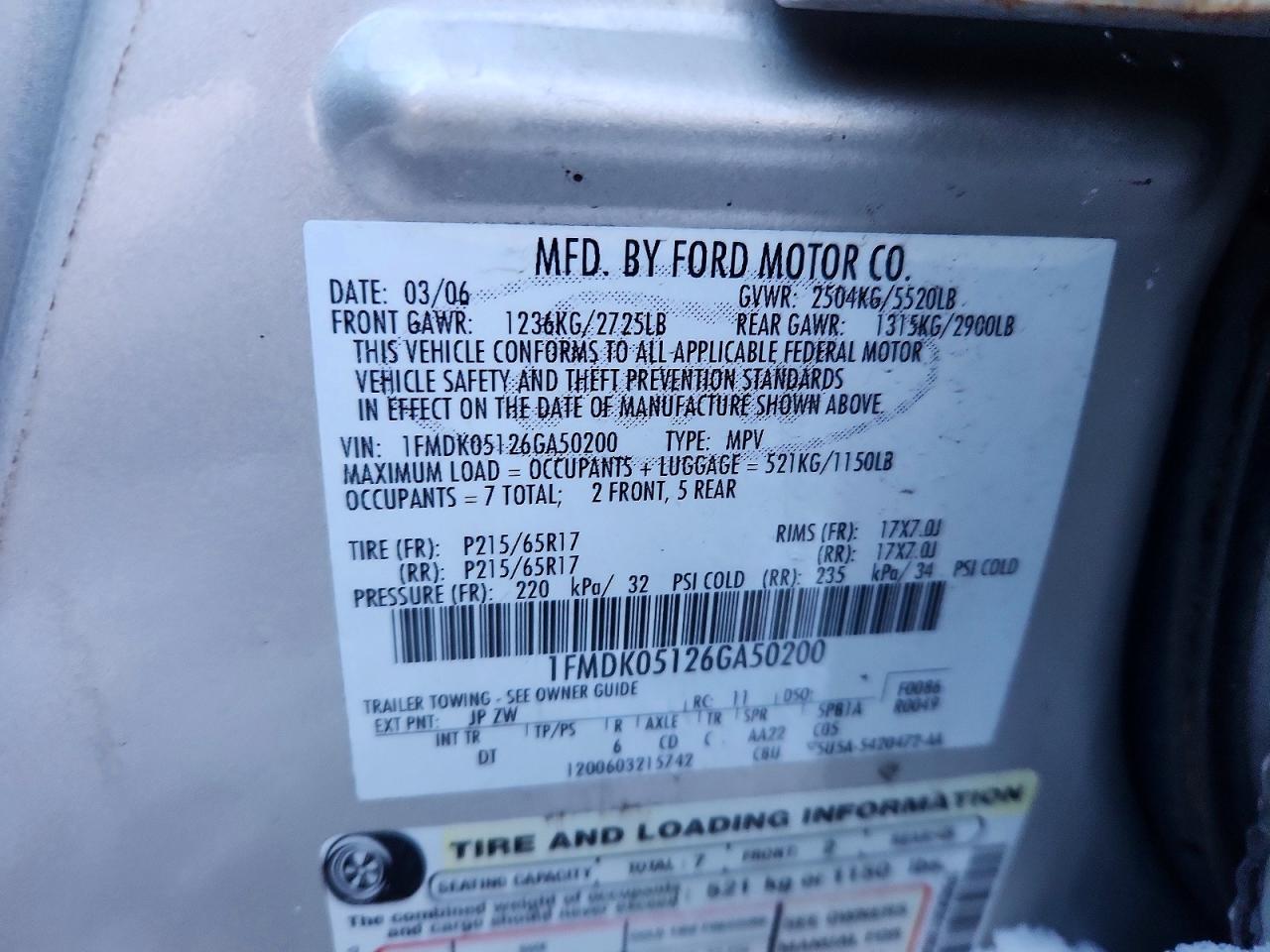 Ford Freestyle Sel