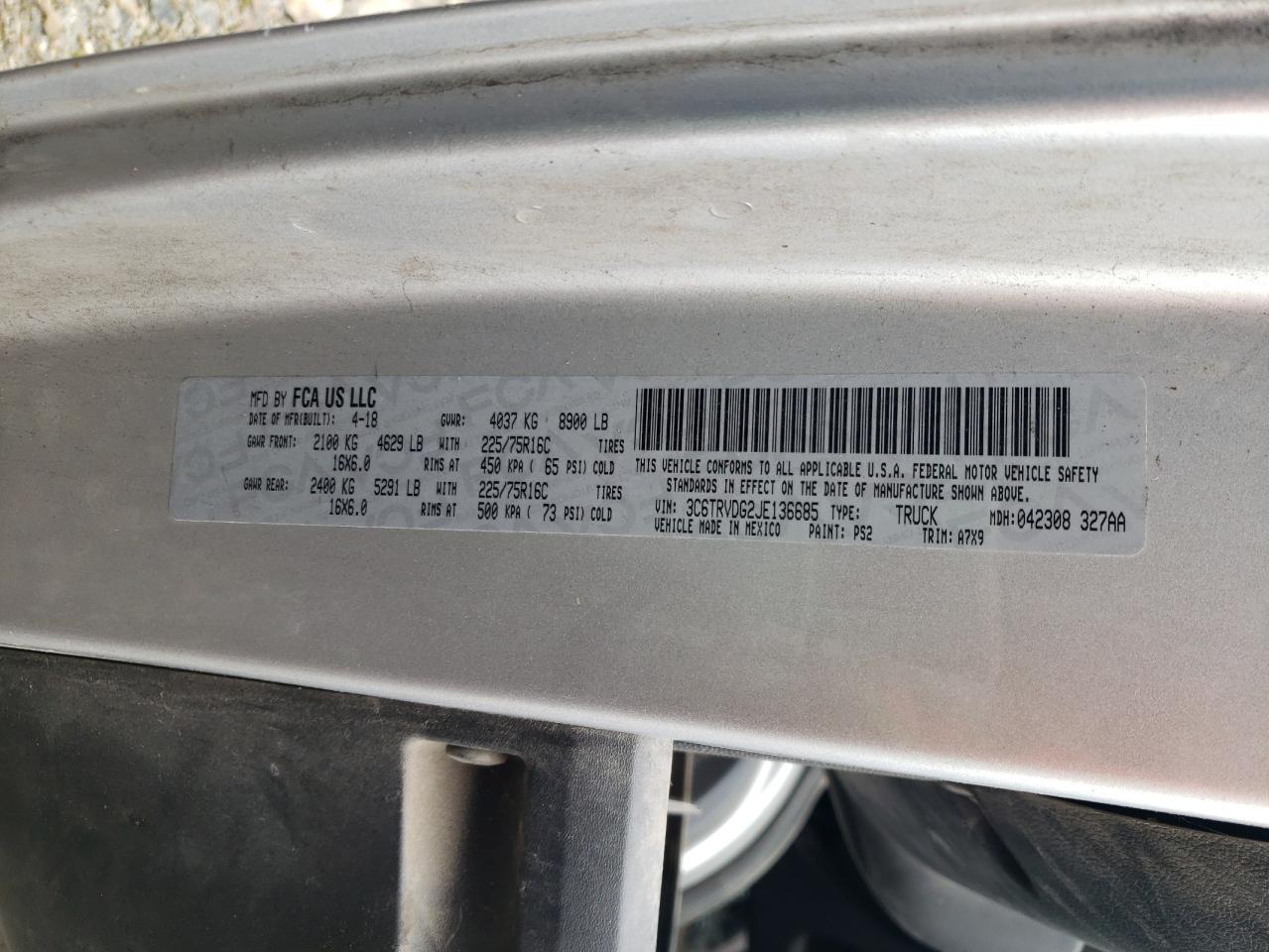 Ram Promaster 2500 High