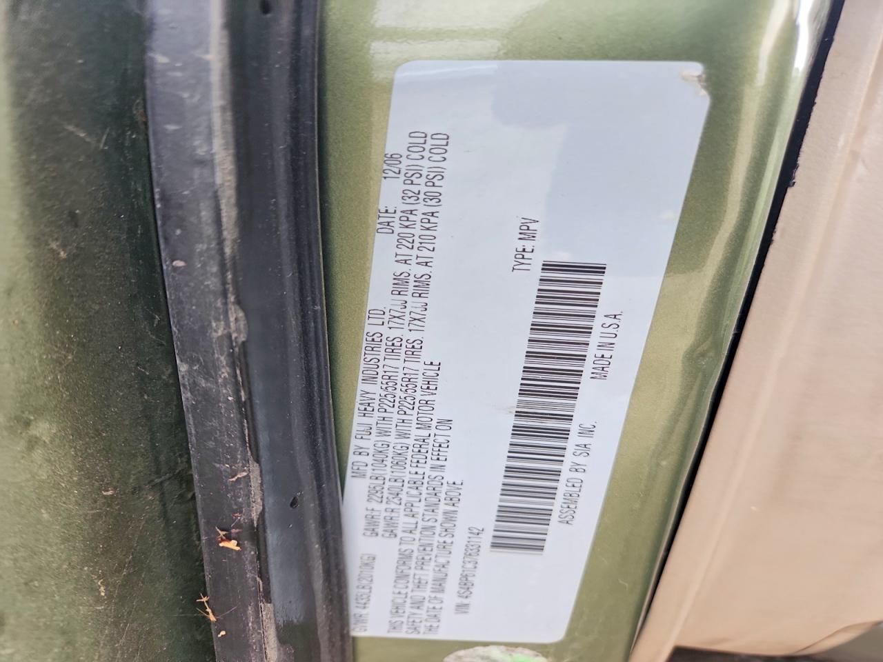 Subaru Outback Outback 2.5i