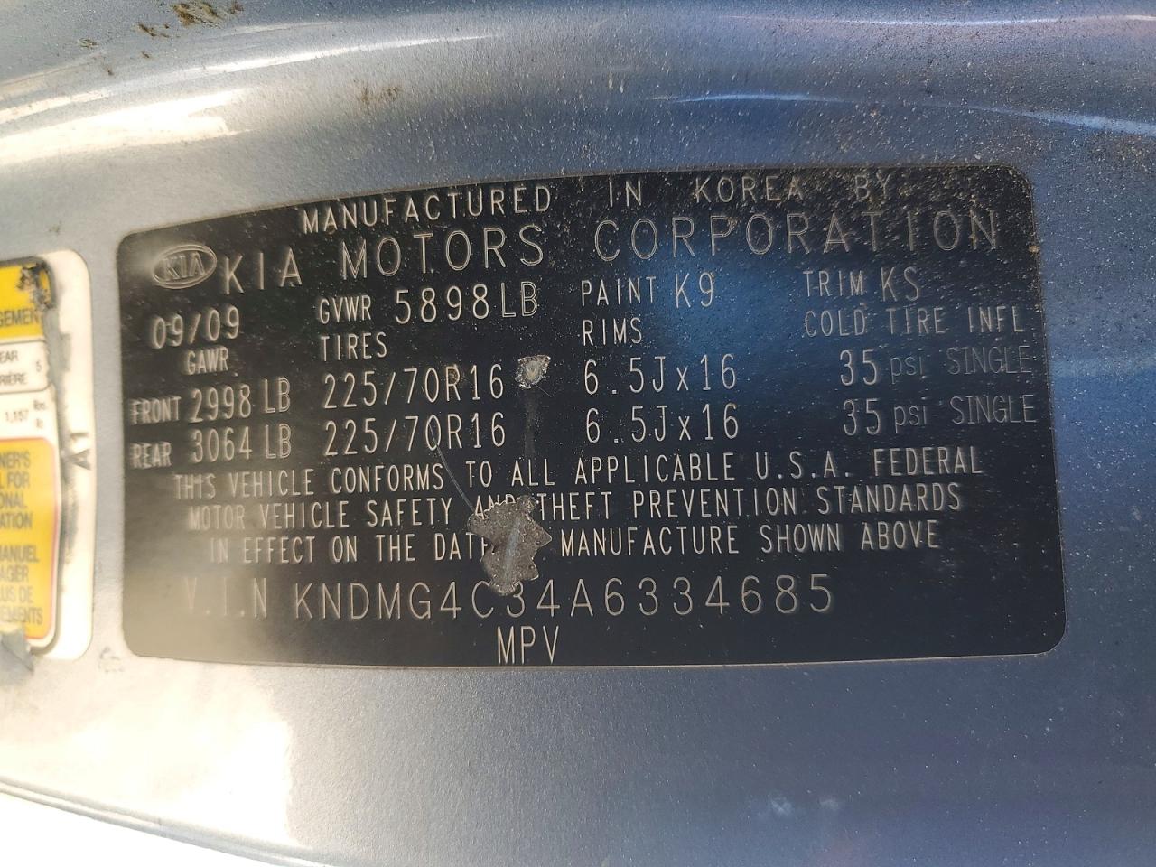 Kia Sedona Lx
