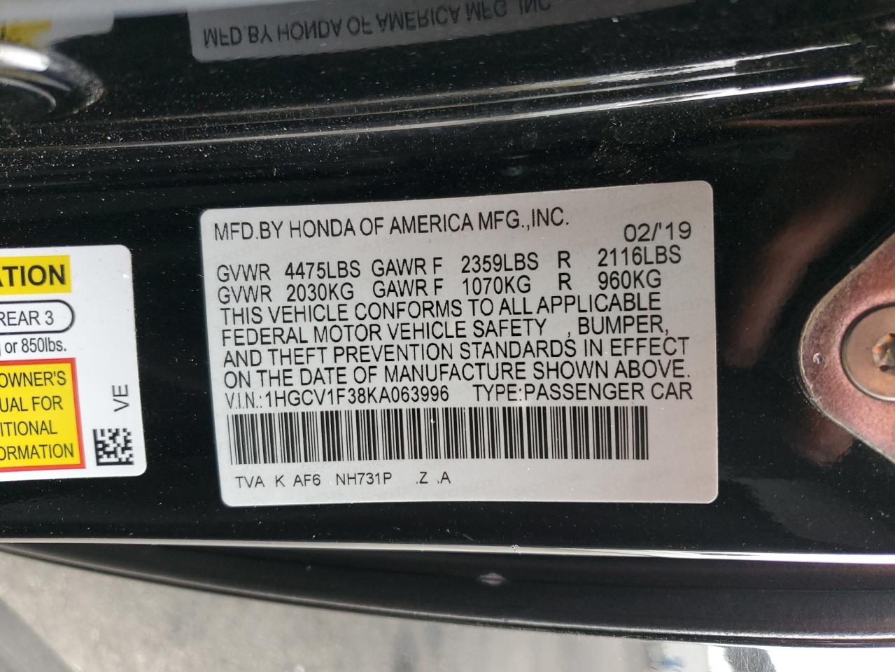 Honda Accord Sport