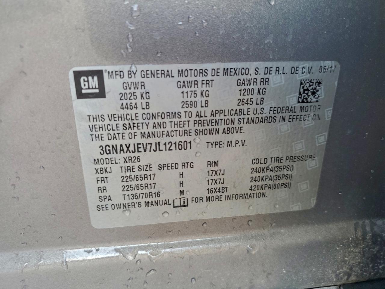 Chevrolet Equinox Lt