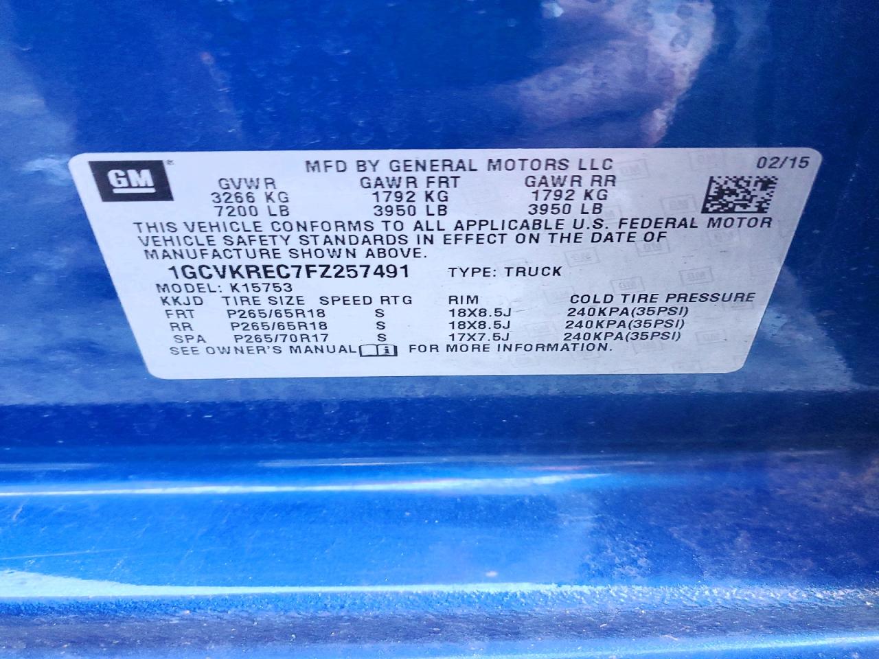Chevrolet Silverado K1500 Lt