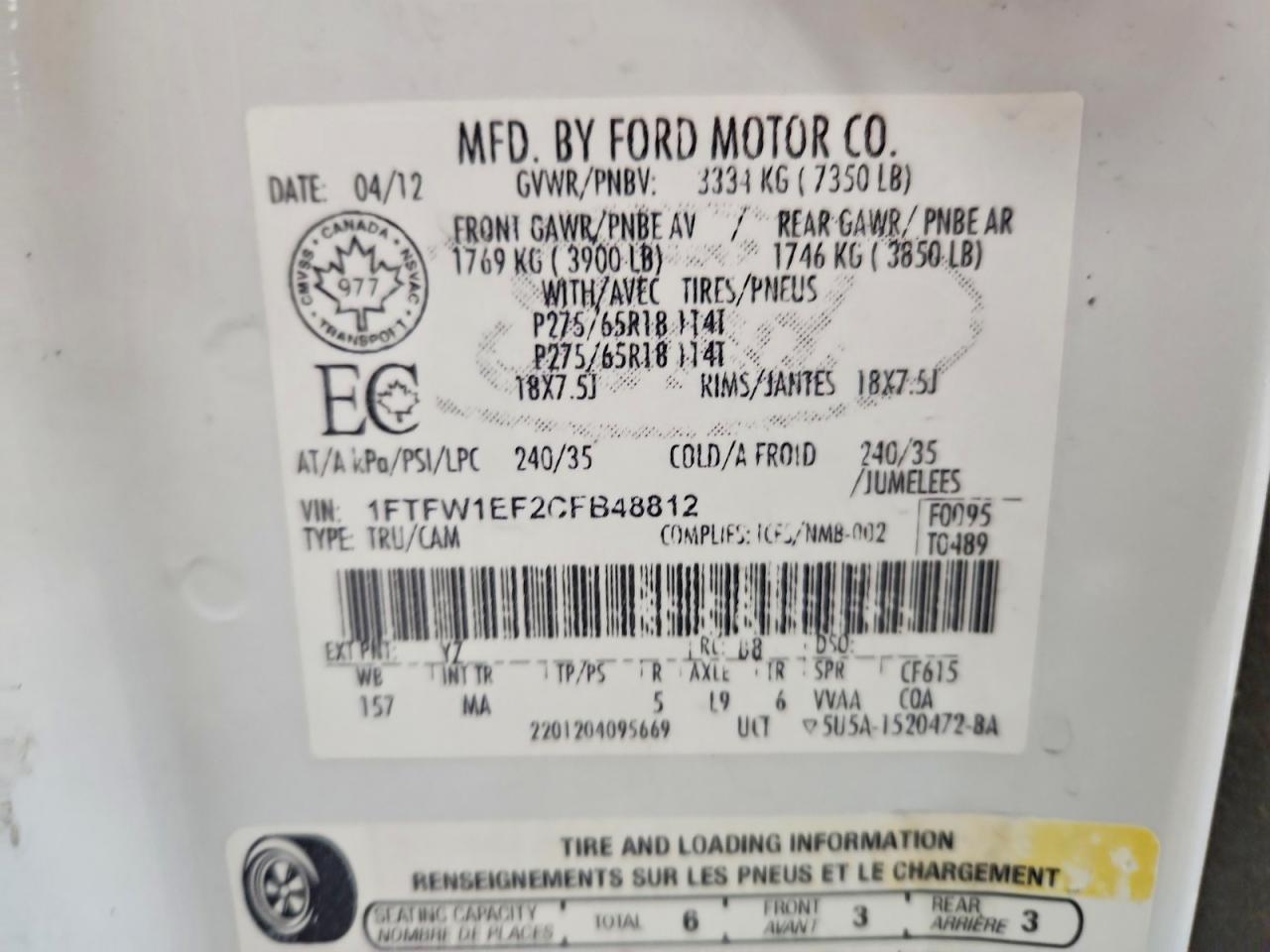 Ford F-150 Supercrew