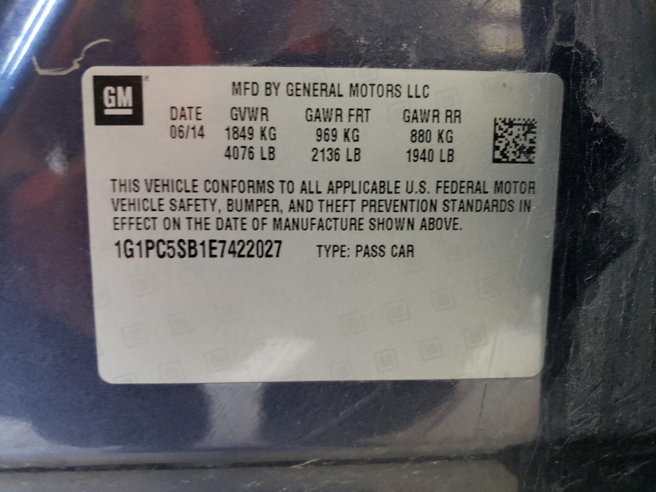 Chevrolet Cruze Lt