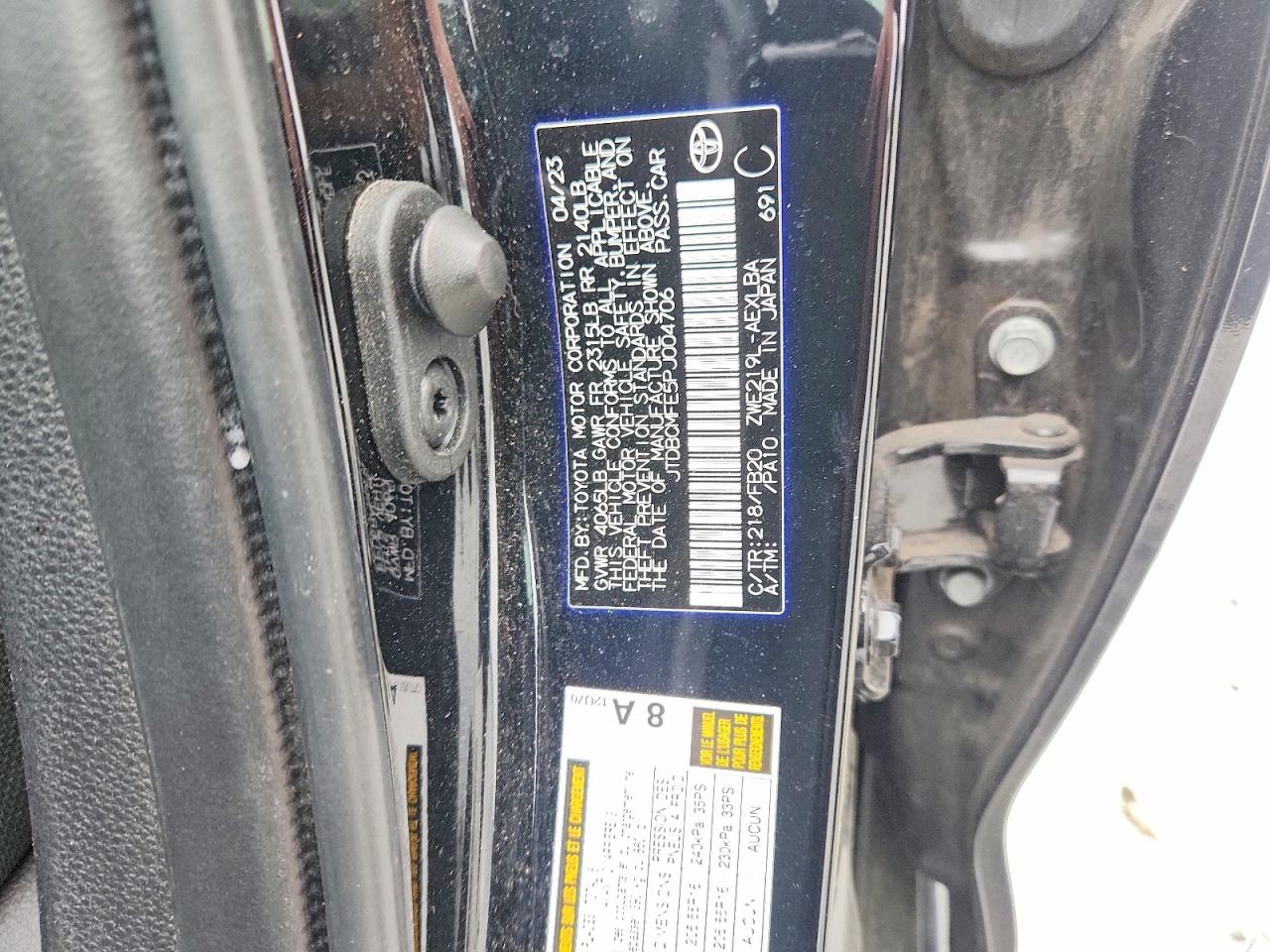 Toyota Corolla Le