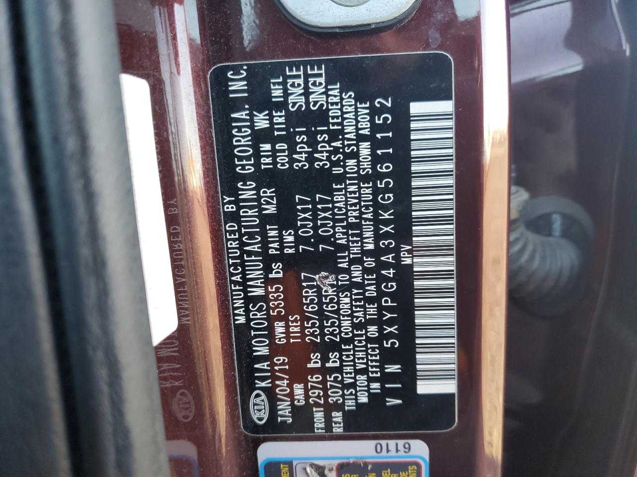 Kia Sorento L