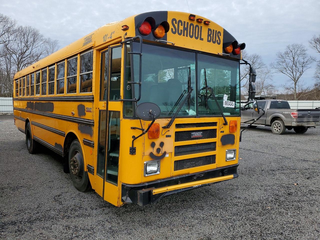 Salvage Thomas School Bus Image