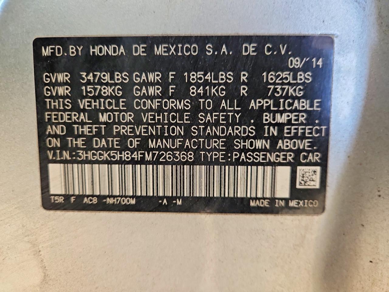 Honda Fit Ex