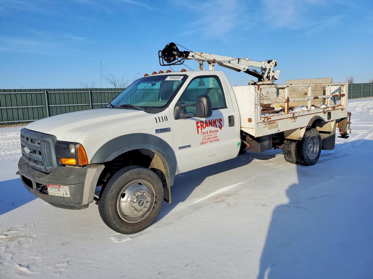 Salvage Ford F-550 Image