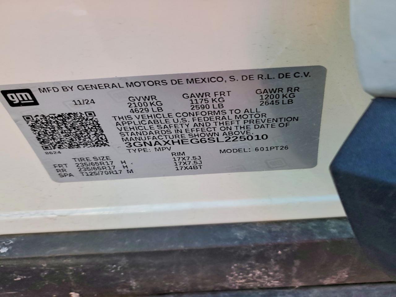Chevrolet Equinox Lt