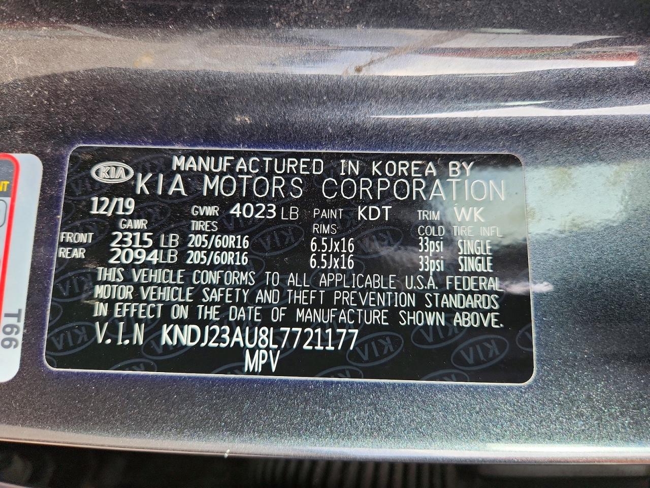 Kia Soul Lx