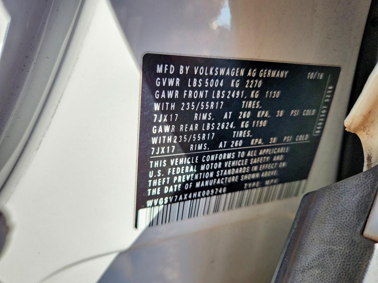 Volkswagen Tiguan Wolfsburg