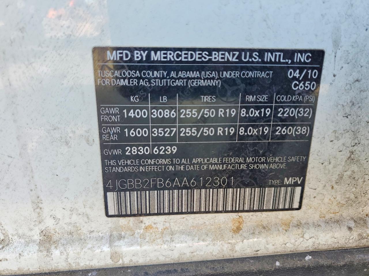Mercedes-Benz M-Class 350 Bluetec