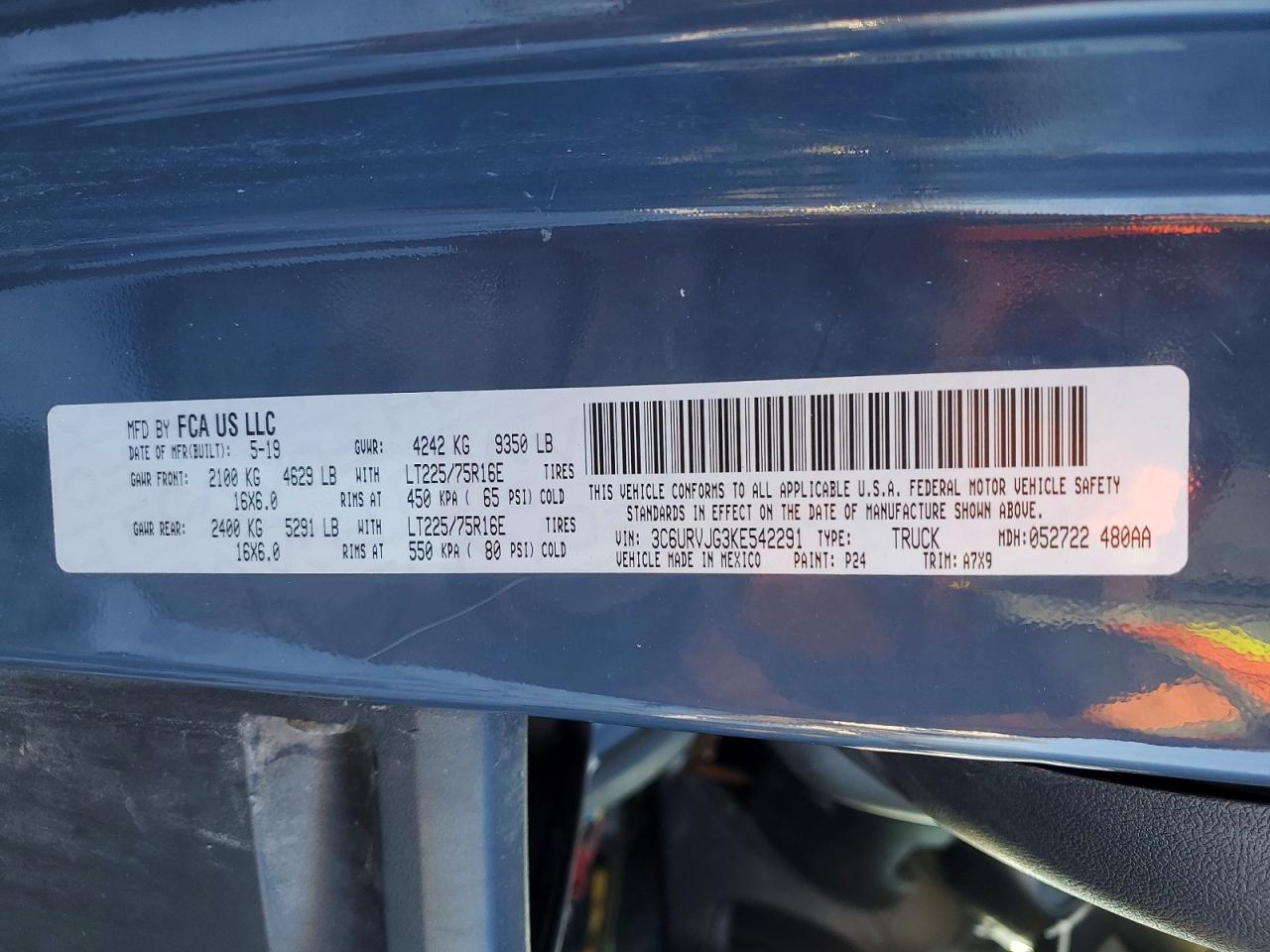 Ram Promaster 3500 High