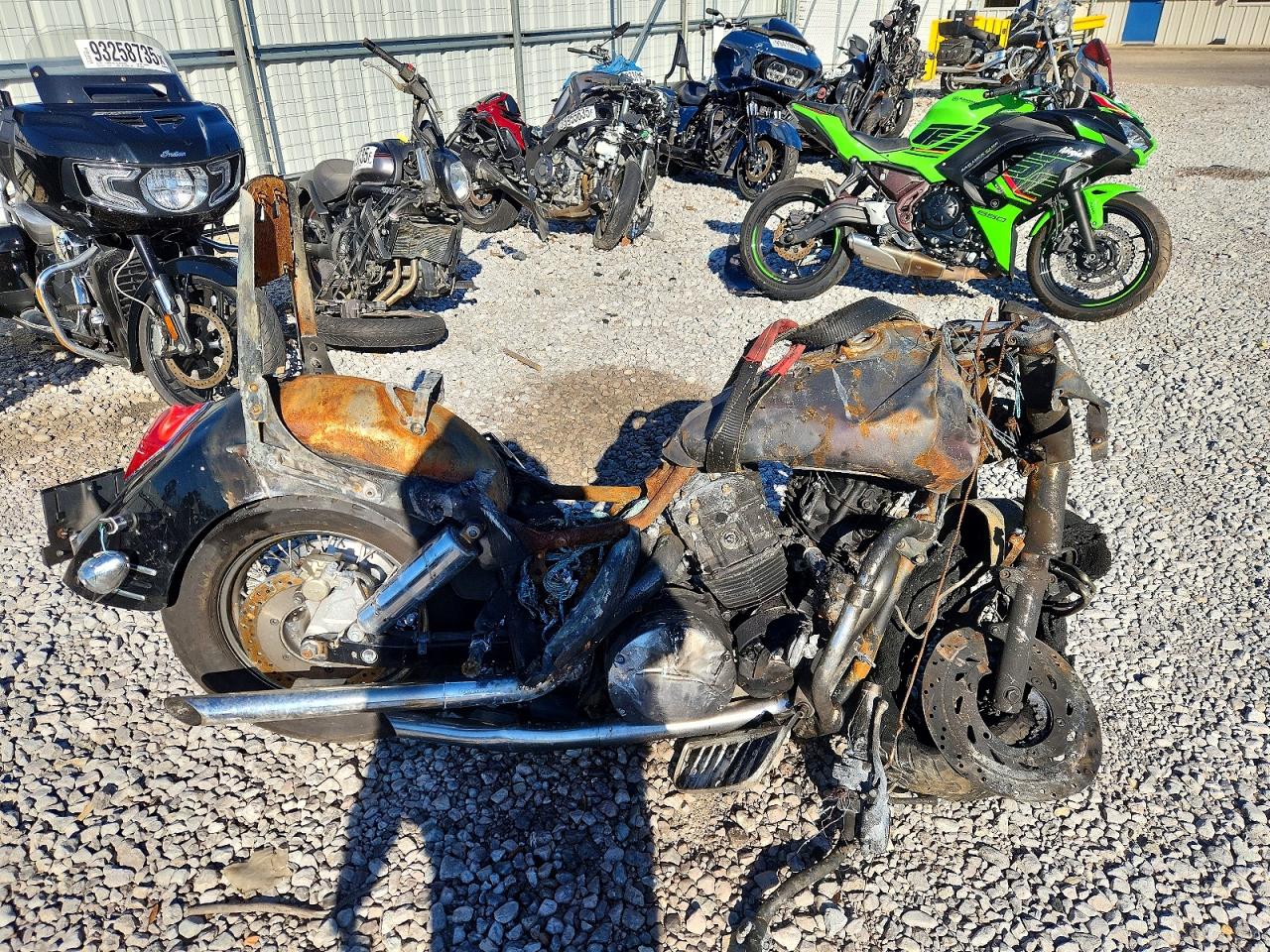 Salvage Honda Vt Cycle Image